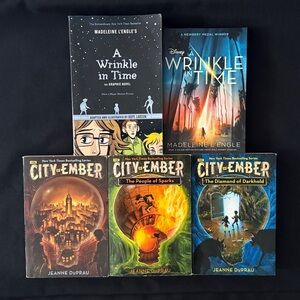 A Wrinkle in Time and City of Ember Book Set